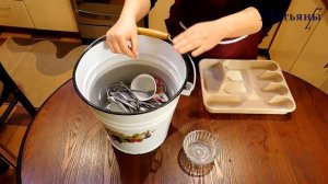 Как просто и легко очистить столовые приборы и посуду до блеска.