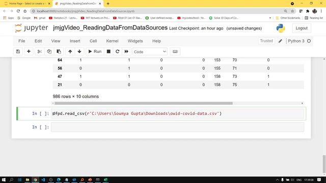 Pandas Tutorial For Data Science and Data Analytics | Reading Data From Files Into DataFrame смотреть онлайн