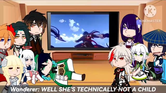 | Genshin Characters React To Honkai Starrail | Genshin Impact X HSR | GCRV |