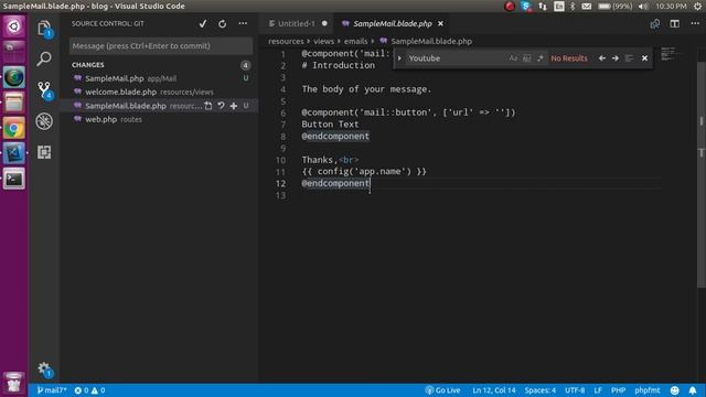 Laravel 8 - 7 tutorial - Markdown Mail Template смотреть онлайн