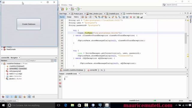 How To Create Postgresql Database PgAdmin 4 Netbeans Java JFrame GUI Source Code смотреть онлайн