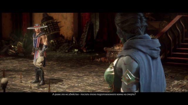 Mortal Kombat 11 Игрофильм прохождение часть 1 без комментариев