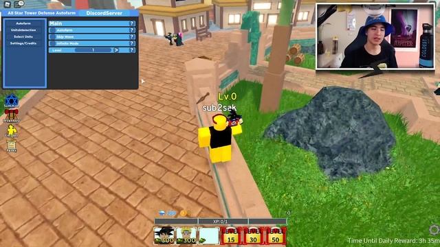 ROBLOX All Star Tower Defense GUI Autofarm Exploit! (Pastebin 2023) смотреть онлайн