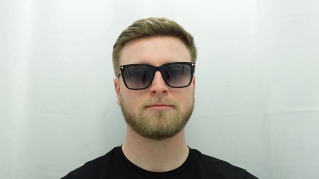 Tom Ford Sunglasses Garrett FT0862 01B Male Fit Guide смотреть онлайн