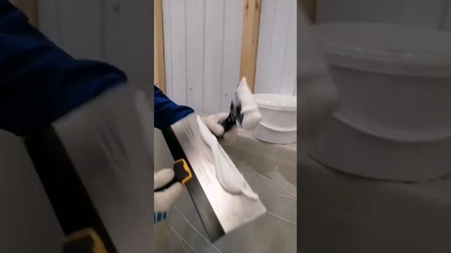 Суперфинишная полимерная шпатлевкаЕК ALBINO R REAL FINISH  лёгкое замешивание, идеальное нанесение