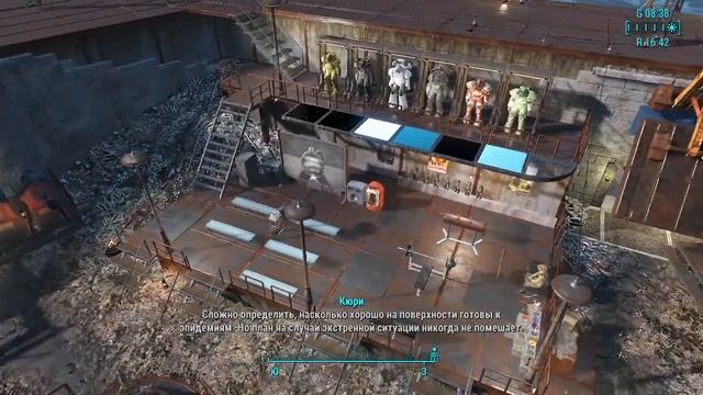 Fallout 4, Замок Минитменов смотреть онлайн