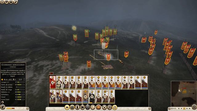 Total War Rome II - Roma vs Galos | Mod Grafico Gerula Graphics Enhancement смотреть онлайн