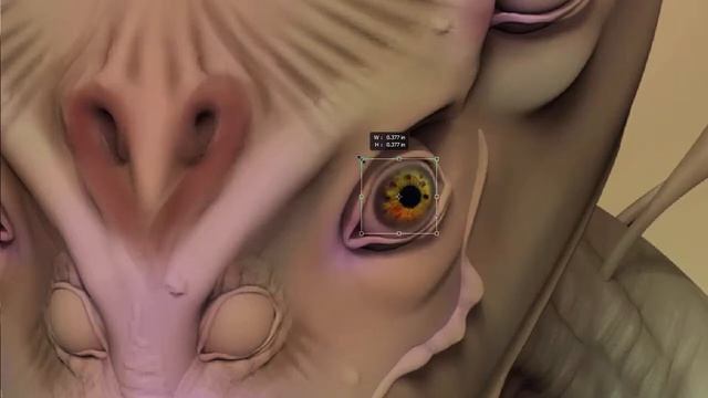 Creature Design in Adobe Photoshop 6 Creating Eyes смотреть онлайн