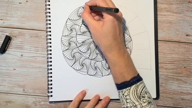Графика ДУДЛИНГ, ЗЕНТАНГЛ. Учимся рисовать вместе!!! Graphics Doodling, Zentangl.