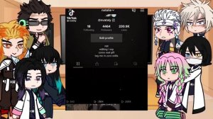 ? Hashira react to Tomioka giyuu | Gacha Club | Compilation | Read Des