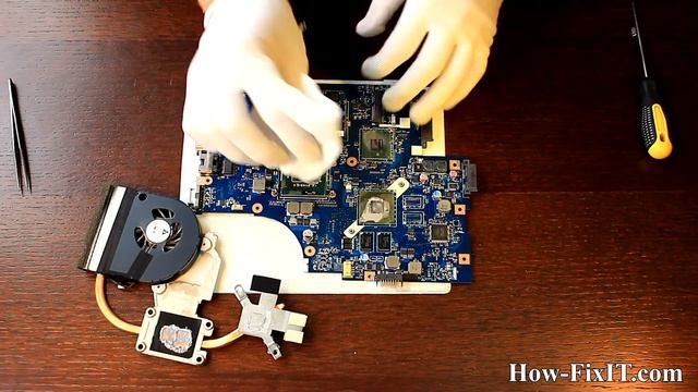 Disassemble And Fan Cleaning Laptop Acer Aspire 5741, 5742, 5250, 5252, 5253, 5336, 5342