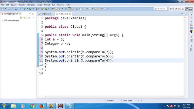 Java for Selenium Part 9: Java Built in Methods смотреть онлайн