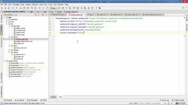 Material Design - How to create circular Button press effect смотреть онлайн
