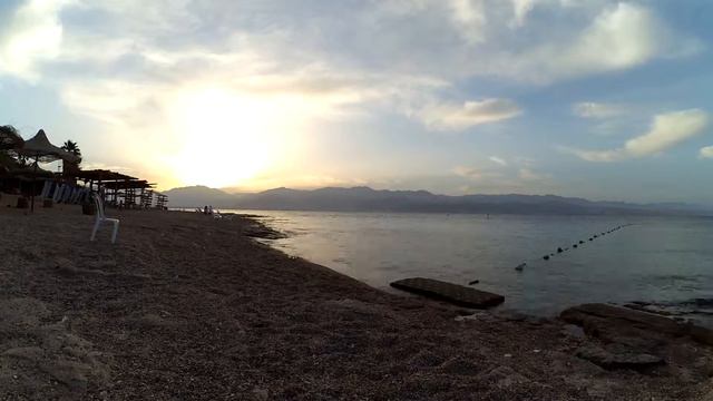 Beautiful sunrise in Eilat. Israel/Красивый рассвет в Эйлат. Израиль смотреть онлайн