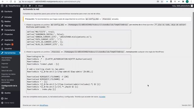 Multisite Wordpress tutorial. Cómo crear un multisite en Wordpress. смотреть онлайн