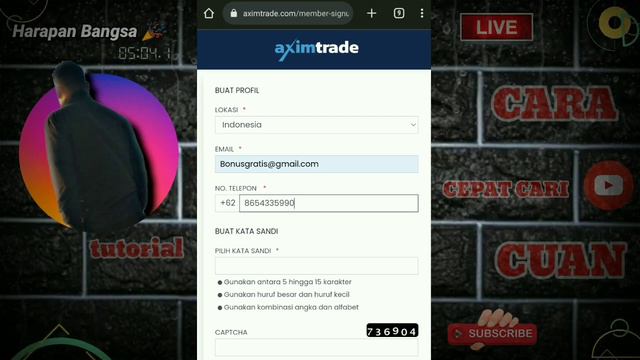 BONUS FOREX $25 BARU AXIM MARKET - SETARA 350 RIBUAN SEMUA PROFIT BISA DITARIK смотреть онлайн