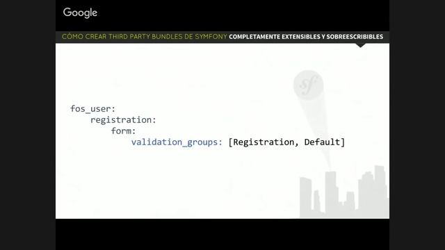 Como crear 3d party bundles de Symfony extensibles y sobreescribibles - PHP Valencia Marzo 2016 смотреть онлайн