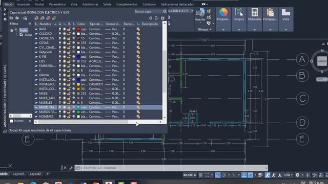4 0 Cambiar espesor de linea en AutoCAD 2020 смотреть онлайн