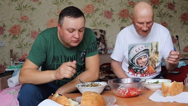 Макароны по флотски| мукбанг с Батей mukbang смотреть онлайн