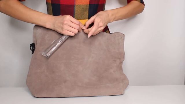 Замшевая сумка-тоут с кистями Артикул: 9680-6 смотреть онлайн