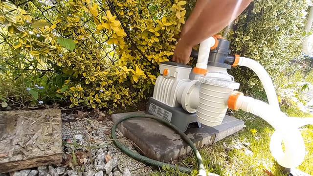 Bestway  ( 58497 ) 5678 L/H Filtr Piaskowy /  Flowclear Sand Filter Setup / SKIMMER TEST