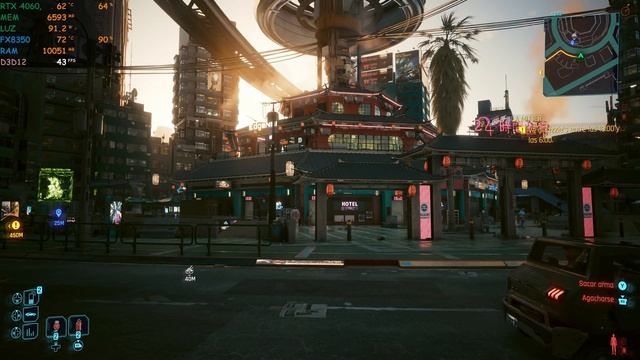 Cyberpunk 2077 RTX 4060, 4K, DLSS 3.0, REFLEX, Mejora rendimiento y latencia en juegos. смотреть онлайн