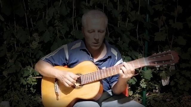 Постой паровоз. Семиструнная гитара. Russian 7 string guitar. смотреть онлайн