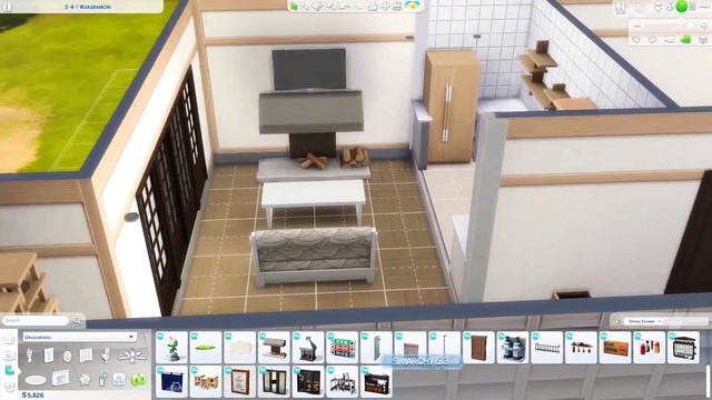 BUILD HACK Decorating a house with ZERO MONEY using The Sims 4 Snowy Escape Debug смотреть онлайн