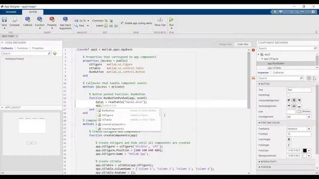 How to Transfer Data between App Designer MATLAB and Excel File | App Designer MATLAB смотреть онлайн