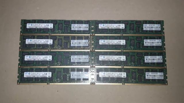 REVIEW: SAMSUNG | 8GB - 2Rx4 PC3-10600R DDR3‑1333 ECC REGISTERED | M393B1K70CH0-CH9 | SERVER MEMORY