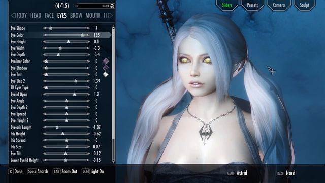 Skyrim: ChrisRichardz Anime Eyes v3.0 смотреть онлайн