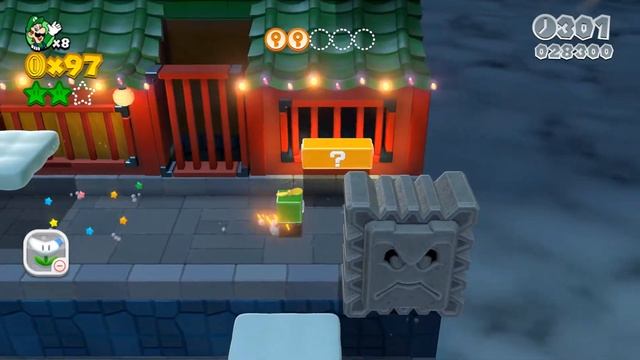 Super Mario 3D World - Мир 6 - Раскрываем тайны замка - все звезды и печать - 100% прохождение смотреть онлайн