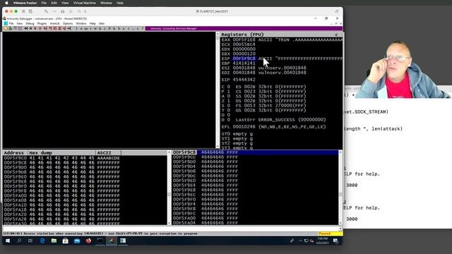 Proj ED 308: Exploiting Vulnserver on Windows смотреть онлайн