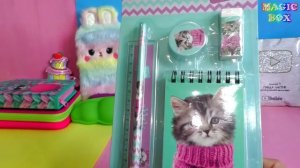 Покупки канцелярии 2020 Пеналы ручки ластики для коллекции панды Ч.1