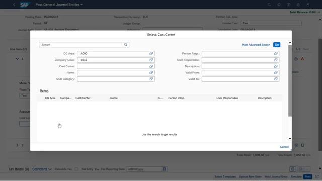 Posting General Journal Entries SAP S/4HANA Cloud 2011 смотреть онлайн