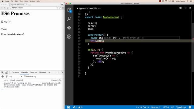ES6 Promises (with Angular 2) Explained смотреть онлайн