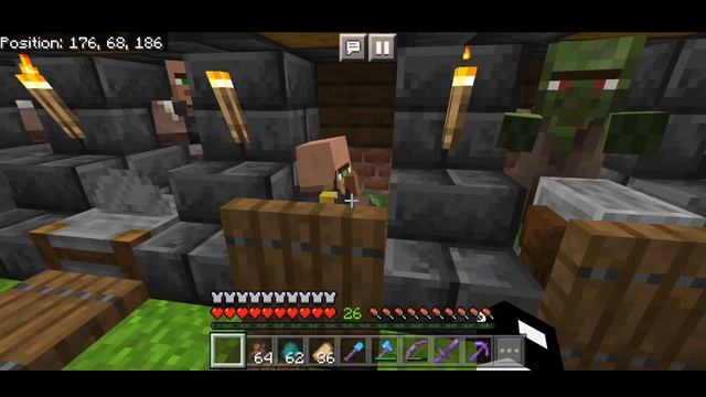 ZOMBIE Killed My VILLAGER Instead Of Converting In ZOMBIE VILLAGER | Villager Not Convert In Zombie смотреть онлайн