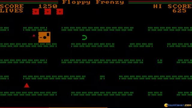 Floppy Frenzy gameplay (PC Game, 1982) смотреть онлайн