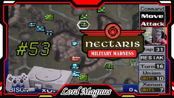 🌒 Nectaris Military Madness 🌒 Прохождение на Ps1 Сложная новая кампания #53