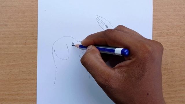 How to draw a puppy with girl hand || cute drawing || Gali Gali Art || смотреть онлайн