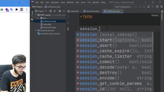 دوره آموزش پی اچ پی - جلسه هشتم - Session & Cookie in PHP смотреть онлайн