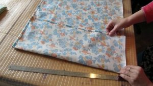 Шьём простую наволочку без оверлока - шаг 4