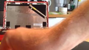Laptop screen replacement / How to replace laptop screen HSD101PFW4 A00 for ASUS EeePC 1025C