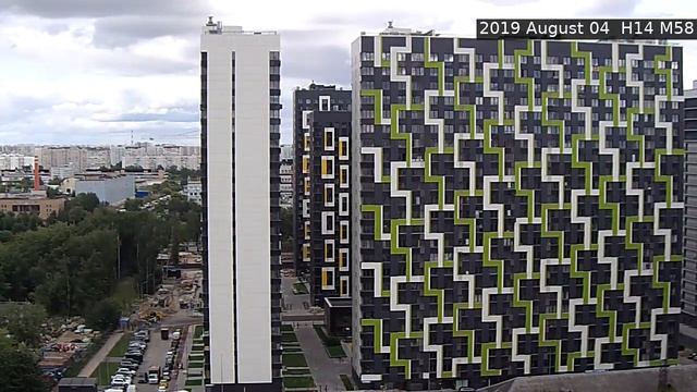 Стройка ЖК Летний сад (2 камера) 04 августа 2019 г смотреть онлайн