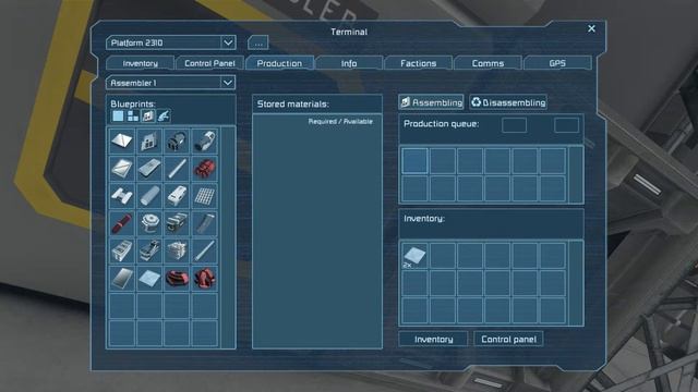 Tutorial Space Engineers: Produktion / Items herstellen смотреть онлайн