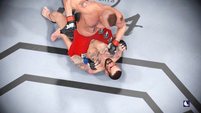 Brock Lesnar vs CM Punk Epic gameplay in EA Sports UFC 4 смотреть онлайн