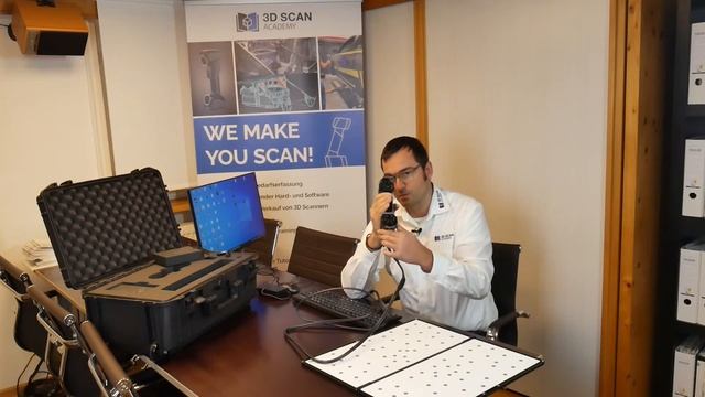 Shining 3D FreeScan Combo Tutorials Part 2 Calibration смотреть онлайн
