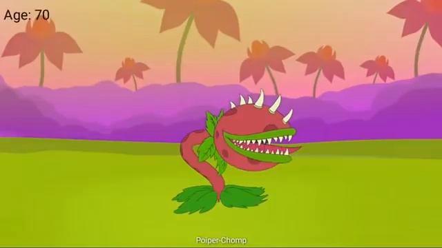 Plants vs Zombies 2: Chomper Ages Documentation(Flipaclip animation) смотреть онлайн
