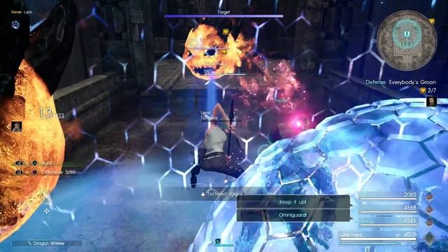 Final Fantasy XV Comrades Broken Spear 9999 Damage Showcase смотреть онлайн