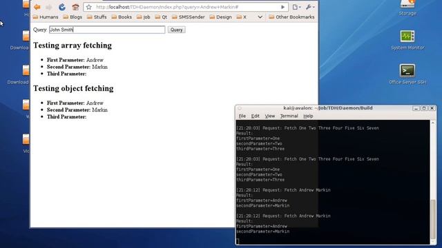 Daemon Communication with PHP смотреть онлайн